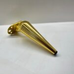 Luxury Gold Plated Metal Sofa Legs | Premium Electroplated Iron Furniture Feet