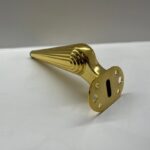 Luxury Gold Plated Metal Sofa Legs | Premium Electroplated Iron Furniture Feet - 图片 5