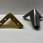T-Shaped Metal Sofa Legs | Minimalist Iron Furniture Feet for Cabinets & Sofas - 图片 4