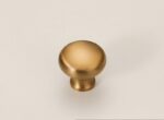Banyany French Retro Spherical Brass Cabinet Knobs | Vintage Gold Drawer Pulls for Furniture - 图片 4