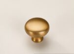 Banyany French Retro Spherical Brass Cabinet Knobs | Vintage Gold Drawer Pulls for Furniture