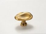 French Retro Spherical Brass Cabinet Knobs | Vintage Gold Drawer Pulls for Furniture (复制) - 图片 2