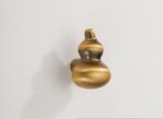 French Retro Spherical Brass Cabinet Knobs | Vintage Gold Drawer Pulls for Furniture (复制) - 图片 5