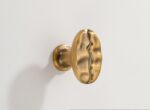 French Retro Spherical Brass Cabinet Knobs | Vintage Gold Drawer Pulls for Furniture (复制) - 图片 6
