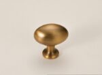 French Retro Spherical Brass Cabinet Knobs | Vintage Gold Drawer Pulls for Furniture 03 - 图片 4