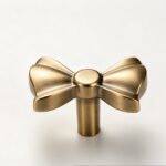 French Retro Spherical Brass Cabinet Knobs | Vintage Gold Drawer Pulls for Furniture 03