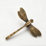 French Retro Spherical Brass Cabinet Knobs | Vintage Gold Drawer Pulls for Furniture 04
