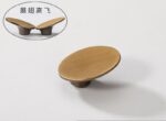 French Retro Spherical Brass Cabinet Knobs | Vintage Gold Drawer Pulls for Furniture 04 - 图片 4