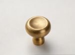 French Retro Spherical Brass Cabinet Knobs | Vintage Gold Drawer Pulls for Furniture 05 - 图片 4