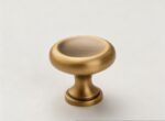 French Retro Spherical Brass Cabinet Knobs | Vintage Gold Drawer Pulls for Furniture 05 - 图片 3
