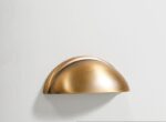 French Retro Spherical Brass Cabinet Knobs | Vintage Gold Drawer Pulls for Furniture 07