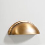 French Retro Spherical Brass Cabinet Knobs | Vintage Gold Drawer Pulls for Furniture 07