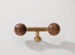 Banyany Vintage Oval Mushroom Cabinet Knobs | Brushed Gold Furniture Handles for Drawers - 图片 6