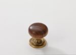 Banyany Vintage Oval Mushroom Cabinet Knobs | Brushed Gold Furniture Handles for Drawers - 图片 8