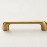 Banyany French Retro Ribbed Pumpkin Cabinet Knobs | Textured Antique Brass Drawer Pulls 1