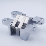 Banyany Heavy Duty Cross Concealed Hinge | Invisible Hidden Door Hardware for Furniture & Cabinets