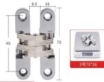 Banyany Heavy Duty Cross Concealed Hinge | Invisible Hidden Door Hardware for Furniture & Cabinets - 图片 7