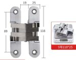 Banyany Heavy Duty Cross Concealed Hinge | Invisible Hidden Door Hardware for Furniture & Cabinets - 图片 5